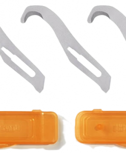 Havalon Quik-Change Gut Hook Blades - Replacement Hunting Blades for Field Dressing & Skinning