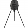 Moultrie MFG-15103 200 LB Standard Tripod Deer Feeder – Bluetooth App Control, 360° Feed Coverage