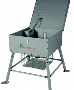 Ol' Man OF-300-00 Chuck Wagon 300 LB Deer Feeder – Digital Timer, 360° Spin Plate