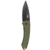 CRKT Tuna OD Green Folding Pocket Knife – Stainless Steel EDC Frame Lock Knife