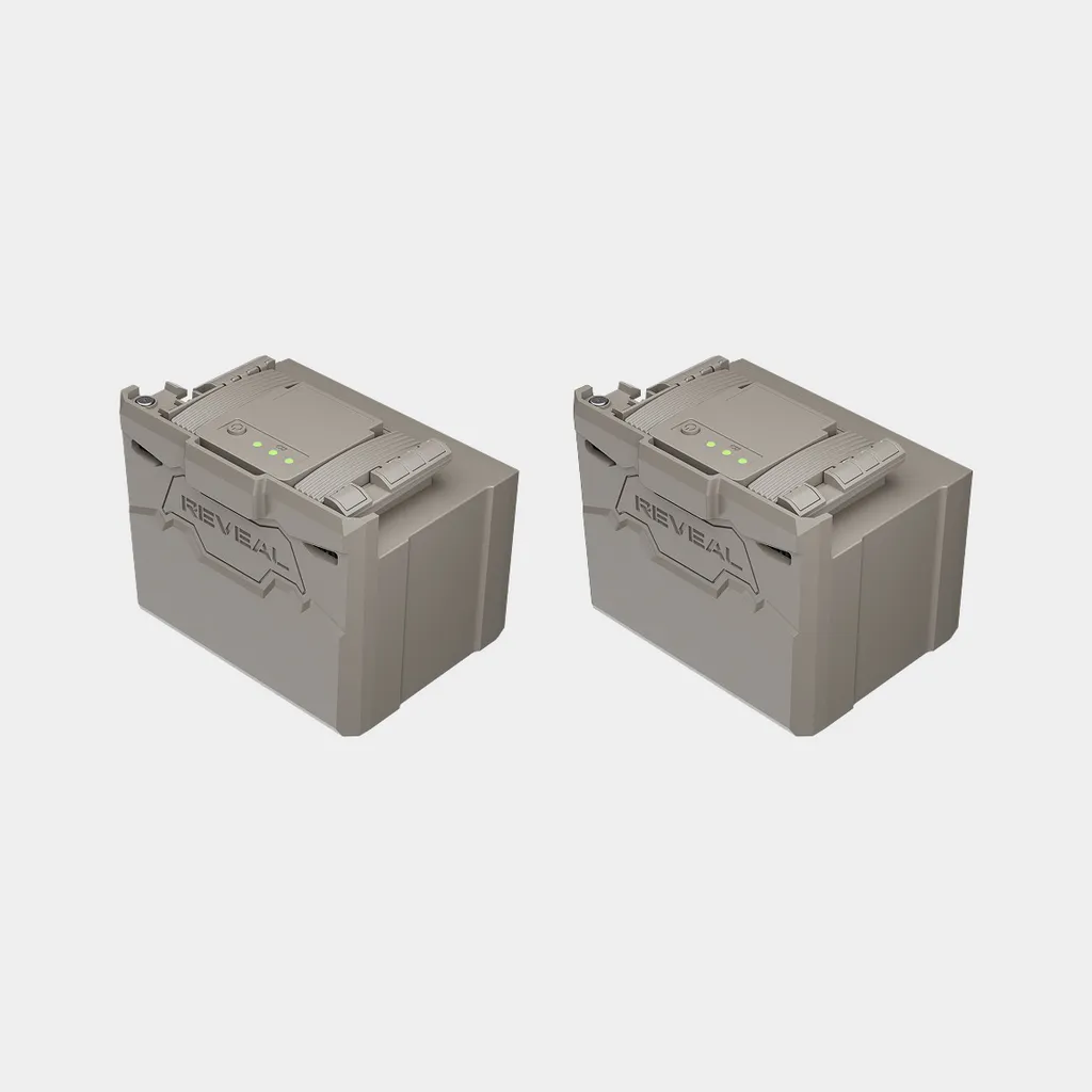 Tactacam REVEAL 4.0 Lithium Battery Cartridge 2-Pack | Rechargeable Power Packs Tactacam REVEAL 4.0 Lithium Battery Cartridge 2-Pack | Rechargeable Power Packs