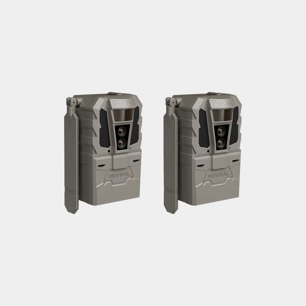 Tactacam Reveal X Pro 4.0 Cellular Trail Camera 2-Pack | 4K GPS Hunting Cameras Tactacam Reveal X Pro 4.0 Cellular Trail Camera 2-Pack | 4K GPS Hunting Cameras