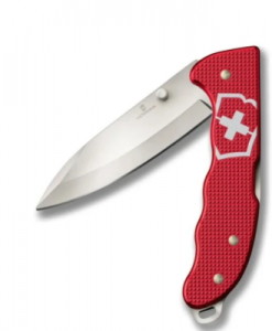 Victorinox Evoke Alox Red Folding Knife – Model 0.9415.D20 | No Paracord, Swiss Made EDC Knife