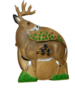 Rinehart Whitetail 3D Foam Archery Target – Self-Healing Deer Target for Bow Hunting Practice