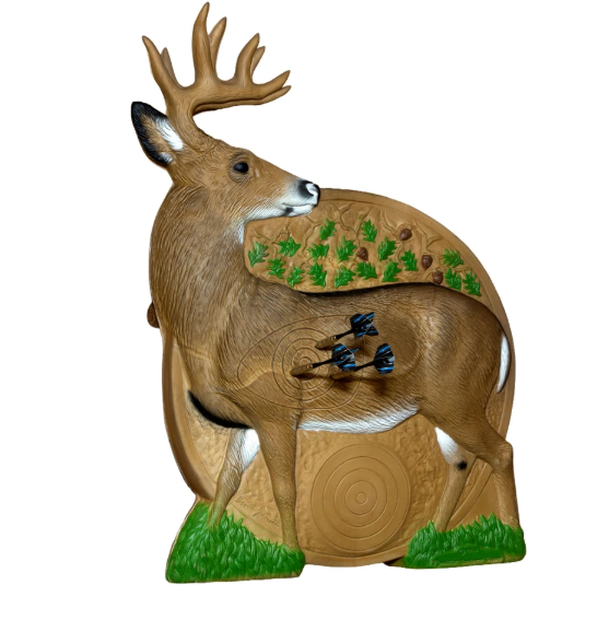 24011 Rinehart Whitetail 3D Foam Archery Target – Self-Healing Deer Target for Bow Hunting Practice