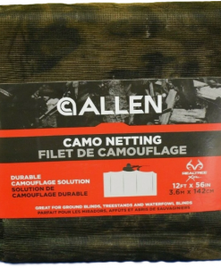 Allen Camo Netting 56" x 12' – Realtree Camouflage Blind Material for Hunting, Ground Blinds & Treestands | Model 2467