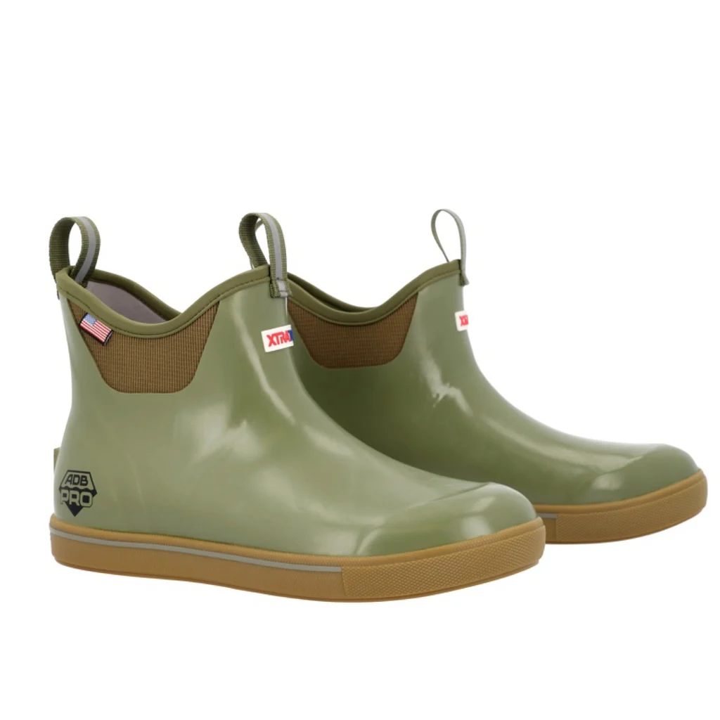 XTRATUF Men's Ankle Deck Boot Pro – Triple-Dipped, Oil & Acid Resistant #XMADP300 XTRATUF Men's Ankle Deck Boot Pro – Triple-Dipped, Oil & Acid Resistant #XMADP300