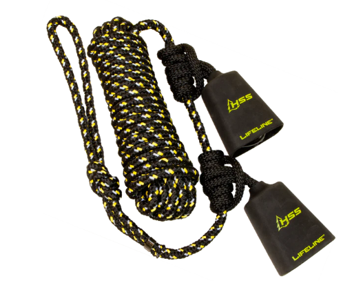 Hunter Safety System Reflective Tandem Lifeline – Treestand Safety Rope for Two Hunters Hunter Safety System Reflective Tandem Lifeline – Treestand Safety Rope for Two Hunters