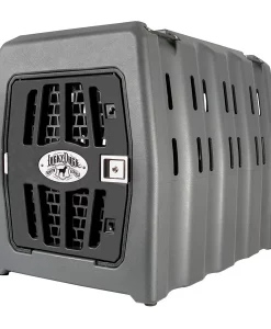 Lucky Duck Kennel Large Gray – Durable Dog Kennel #21-70123-2