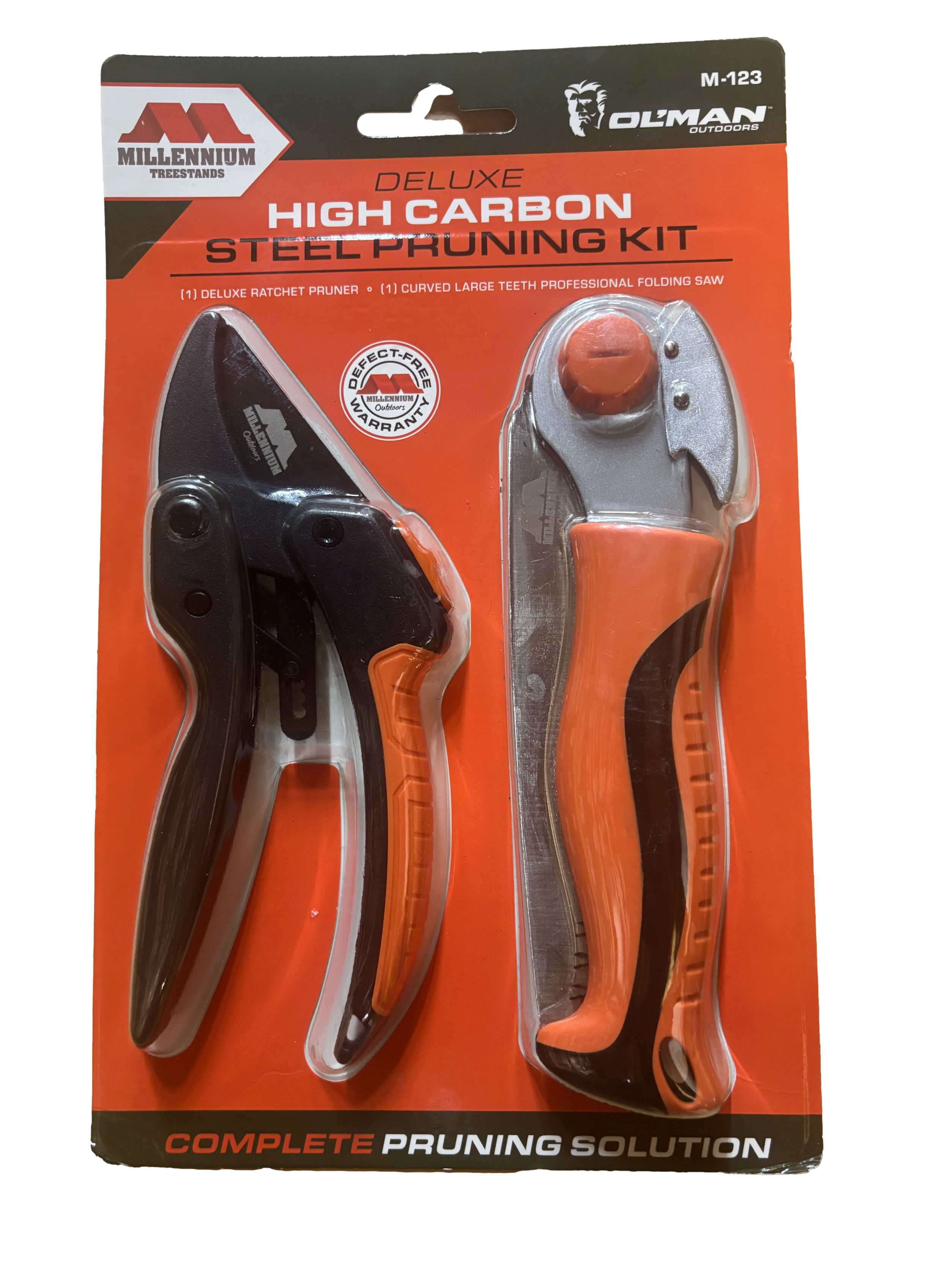 M-123-00 Millennium Deluxe High Carbon Steel Pruning Kit – Heavy-Duty Garden Pruning Shears & Tools Set