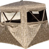 Ol' Man Buck Shot Ground Blind – Mossy Oak Bottomland, 65"x65"