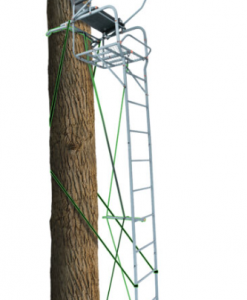 Ol' Man Final Shot 17' Ladder Stand - 2-Person Hunting Tree Stand