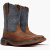 Rocky Big Kids' Ride FLX Western Boot – 8" Full-Grain Leather