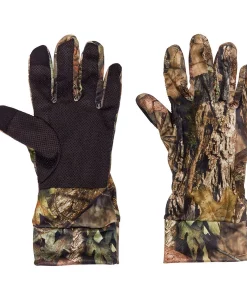 Allen Vanish Camo Spandex Gloves – Mossy Oak Break-Up Country, Palm Dots #25341