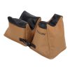 Allen X-Focus Filled Front & Rear Shooting Rest Combo – Coyote/Black