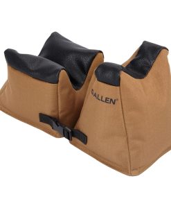 Allen X-Focus Filled Front & Rear Shooting Rest Combo – Coyote/Black