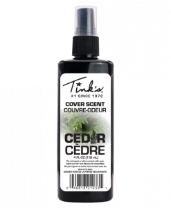 Tink's Cedar Cover Scent – 4 oz Deer Hunting Cover Scent #W5907