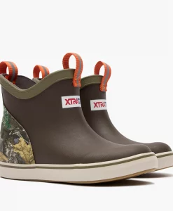 XTRATUF Little Kids' Ankle Deck Boot – 100% Waterproof, Slip-Resistant