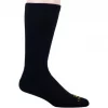 Dan Post Men's Crew Lite Socks – Black, Cotton/Nylon, 2-Pair Pack