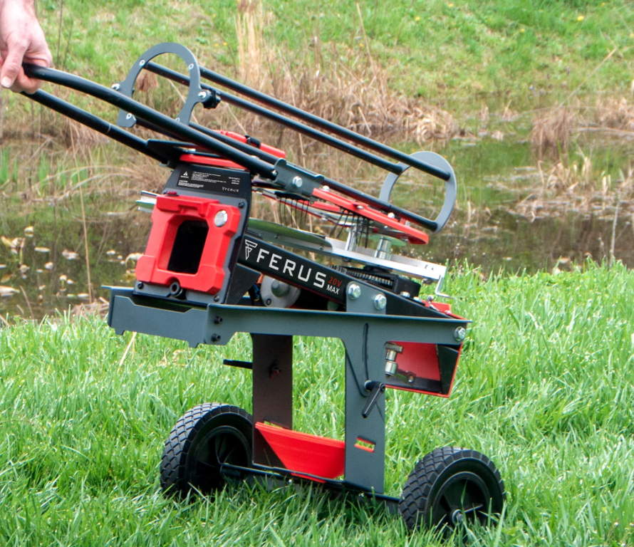 24300 Ferus LT300 20V MAX Lithium-Ion Clay Trap Thrower – Wireless Foot Pedal, 500 Throws/Charge