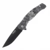 Bear & Son Bear Edge Brisk 2.0 Assisted Knife – Midnight Camo, Black Blade
