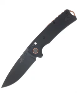 Bear & Son Nekama II Slidelock Knife – Black & Copper Aluminum