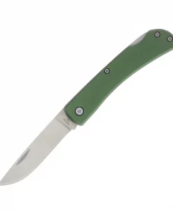 Bear & Son Small Locking Farmhand Knife – Dark Green, 3 5/8"
