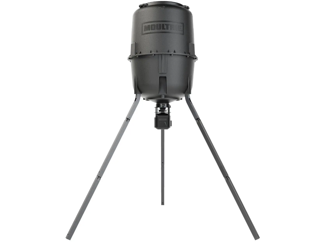 MFG-15104 Moultrie Feeder Pro III 250 lb Deer Feeder – Directional Spin-Cast Hopper