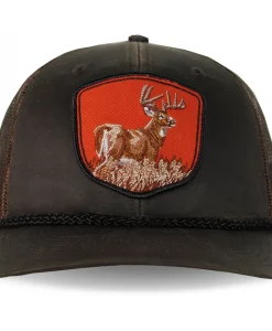Paramount Outdoors Wax Cloth Deer Patch Hat – Mesh Back