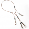 Rolling Thunder Stainless Steel Cable Lanyard LG-041-BRN
