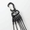 Rolling Thunder Stainless Steel Duck Tote with Carabiner, Black #LG033SLTOTEBLK