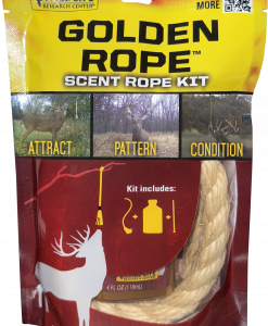 Wildlife Research Center Golden Rope Single Scent Rope Kit – Deer Scrape Attractant #391