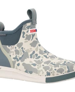 XTRATUF Men's Ankle Deck Boot Sport – 6" Waterproof, BIOLITE Foam