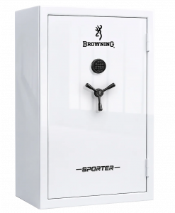 Browning Sporter 42 Gun Safe – White, 42-Gun Capacity, Fire-Resistant
